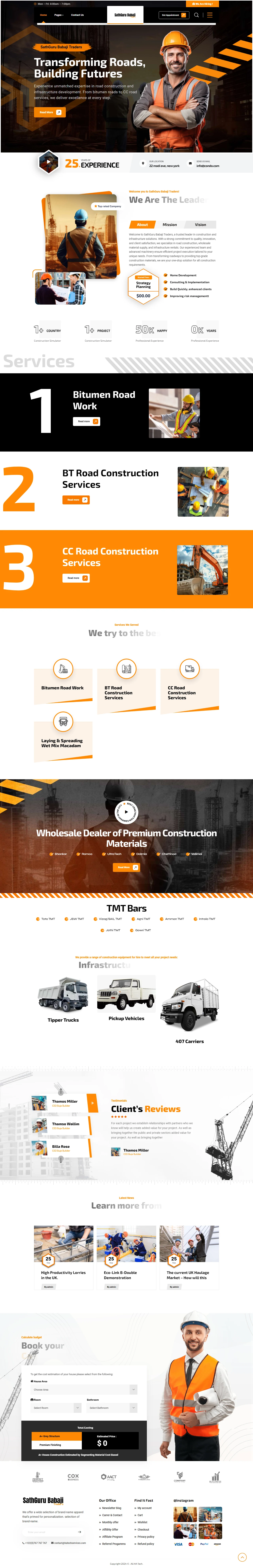 Construction Website